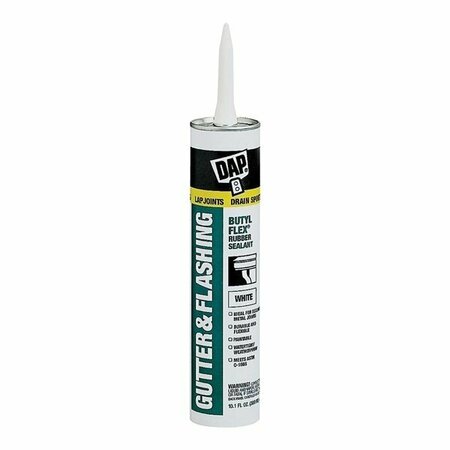 DAP Sealant Gutr Flshng Wht 10.1Oz 18182/18184